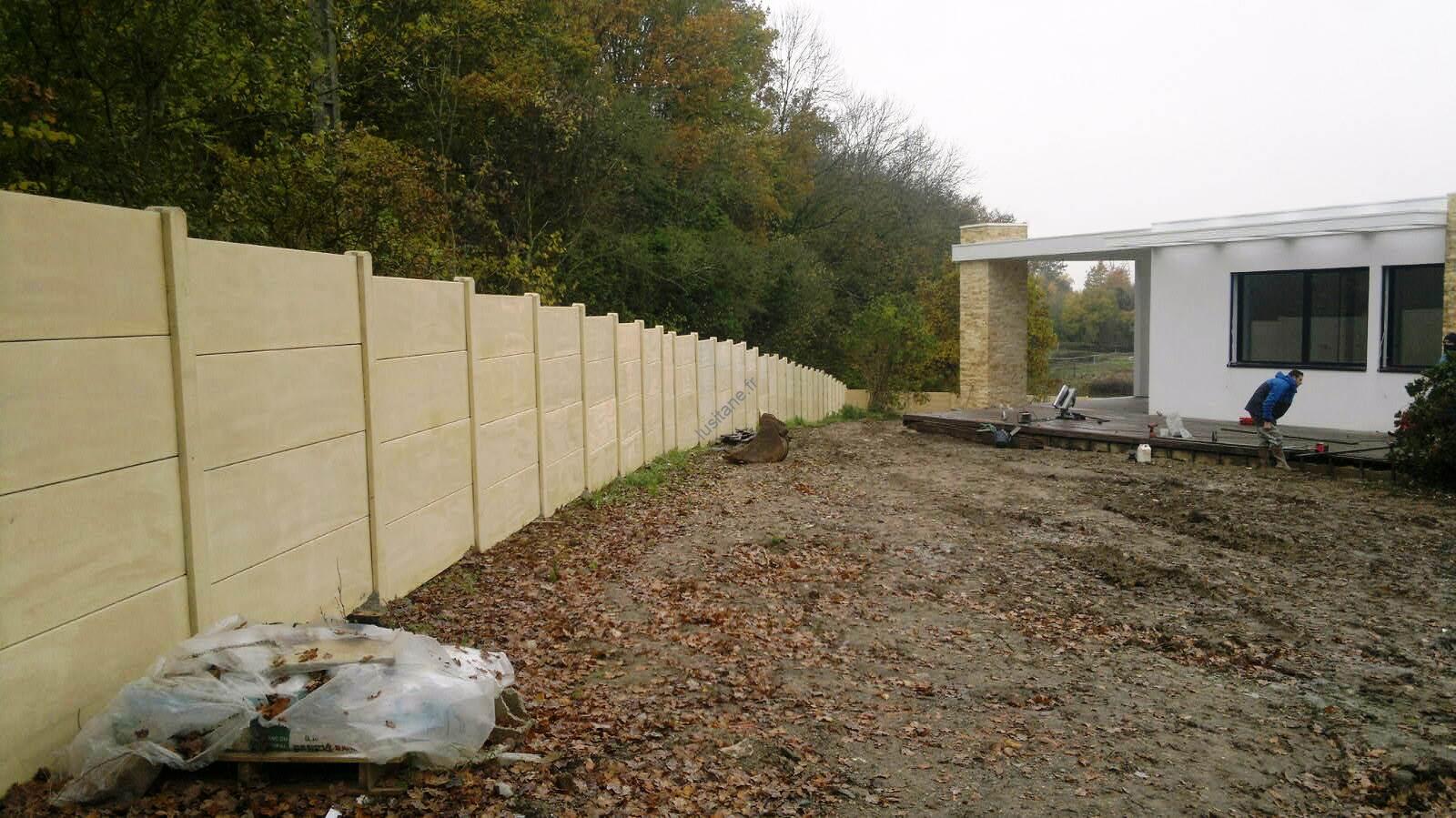 Lusitane matériaux de construction pour vous clôture béton imitation pierre