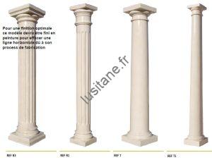Lusitane matériaux de construction pour vous colonne béton ronde conique romaine
