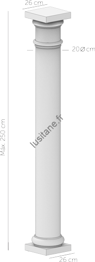 Lusitane matériaux de construction pour vous colonne béton