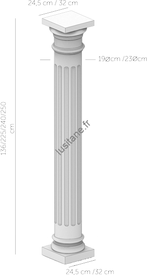 Lusitane matériaux de construction pour vous colonne béton