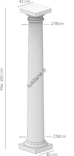 Lusitane matériaux de construction pour vous colonne béton