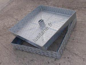 Lusitane matériaux de construction pour vous couvercle regard à pavé acier galvanisé