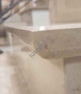 Lusitane matériaux de construction pour vous profil de marche escalier pierre arrondie