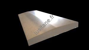 Lusitane matériaux de construction pour vous chaperon de mur pierre 2 pentes