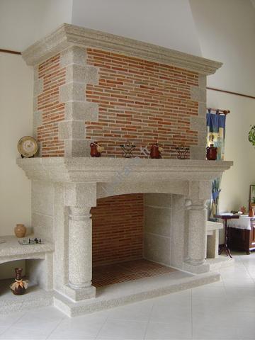 Lusitane matériaux de construction pour vous cheminée sur mesure en pierre naturelle granit