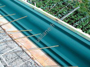 coffrage corniche beton