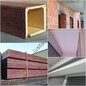 Lusitane matériaux de construction pour vous coffre tunnel pour volet roulant isolé