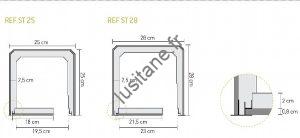 Lusitane matériaux de construction pour vous coffre tunnel isolé volet roulant