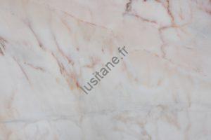 dallage marbre blanc crème rose