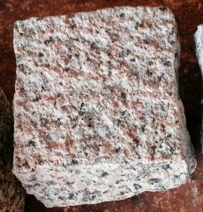 pavé granit rose