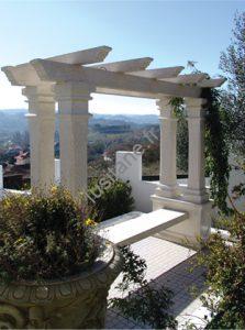 Lusitane matériaux de construction pour vous pergola béton barreau poutre colonne