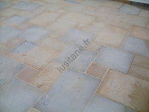 Lusitane matériaux de construction pour vous dallage pierre grise crème
