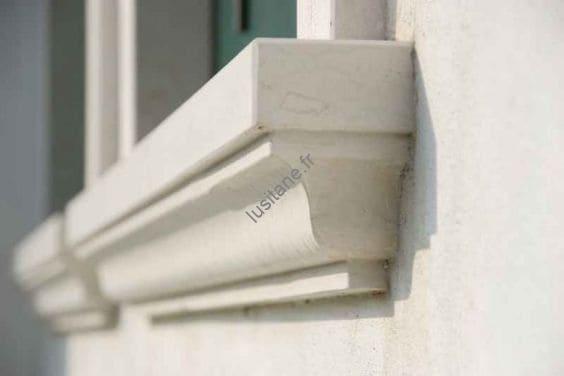 Lusitane matériaux de construction pour vous appui fenetre pierre, moulure vm270, appui seuil en marbre, granit sur mesure