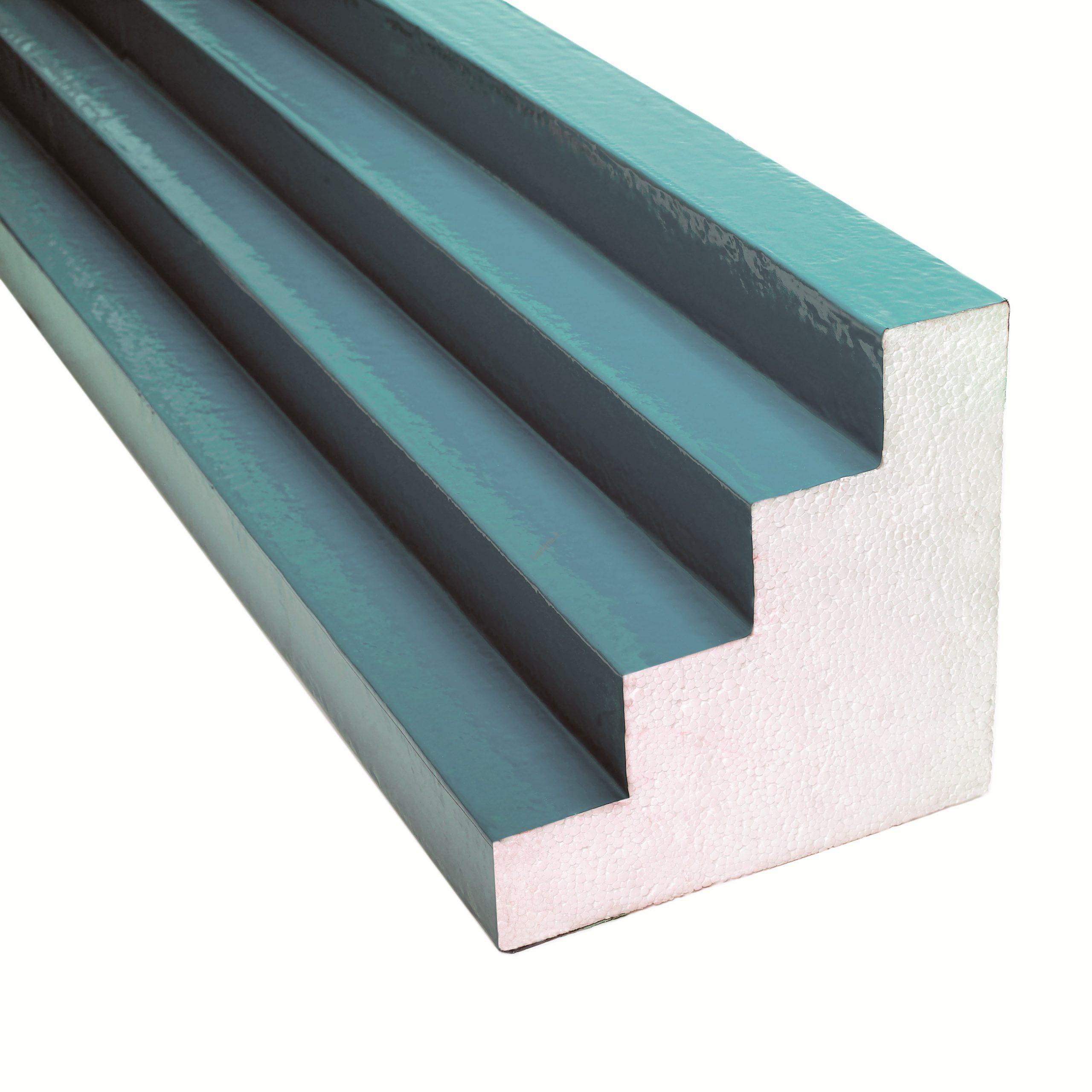 Lusitane matériaux de construction pour vous "moule corniche coffrage béton PSE profil façade"