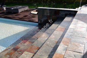 Lusitane matériaux de construction pour vous dalle de schiste multi color pour terrasse