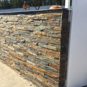 Lusitane matériaux de construction pour vous parement pierre schiste noir ocre