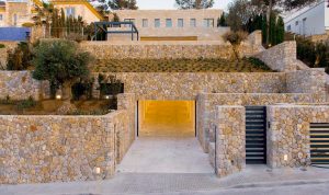 parement pierre naturelle Toscane opus incertum