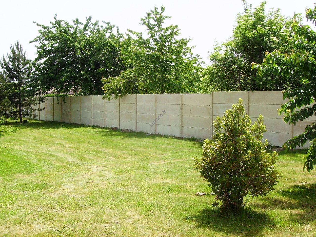 Lusitane matériaux de construction pour vous clôture béton ton pierre