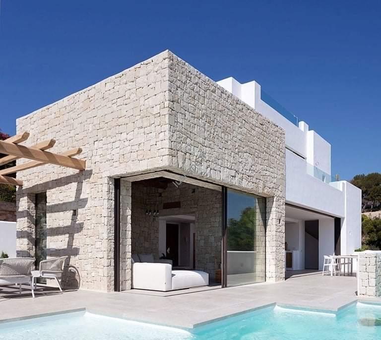 Lusitane matériaux de construction pour vous parement pierre blanche rectangulaire