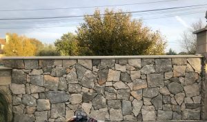 parement pierre naturelle Cinza gris