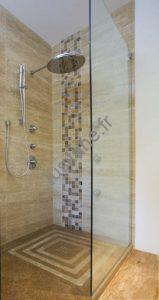 bac receveur de douche en pierre naturelle